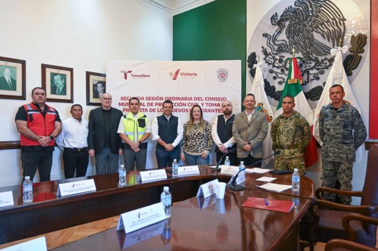 Preside Lalo Gattás sesión del Consejo Municipal de Protección Civil