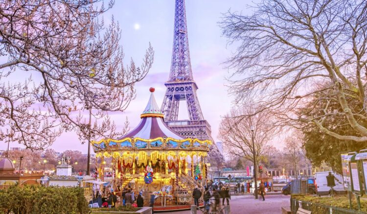 París en Navidad: un regalo de lujo para los viajeros