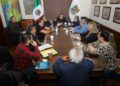 Evalúa Gabinete afectación por lluvias en Victoria