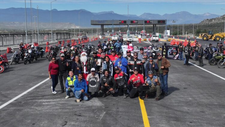 Motociclistas protestan pacíficamente para pedir reducción de peaje