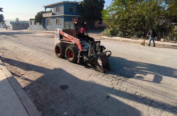 Retoma Municipio trabajos de rehabilitación de vialidades