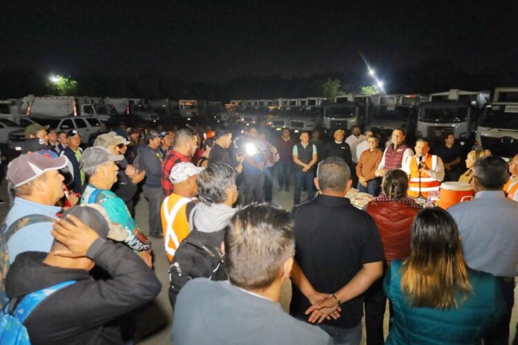 Pide Lalo Gattás a su equipo redoblar esfuerzos a favor de los victorenses