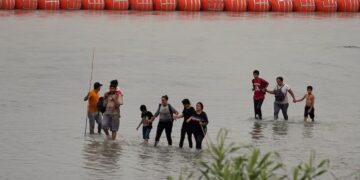 Condena PT instalación de boyas en el río Bravo frente a Tamaulipas