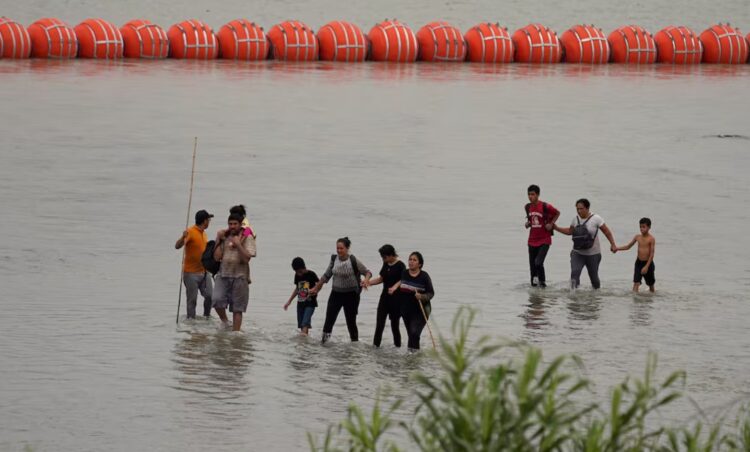 Condena PT instalación de boyas en el río Bravo frente a Tamaulipas