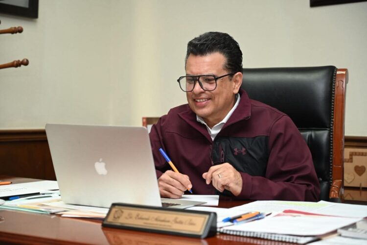 Participa alcalde de Victoria en reunión virtual del INAFED 2026