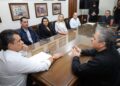 Pide alcalde a COMAPA avanzar en reparación de fugas y obras