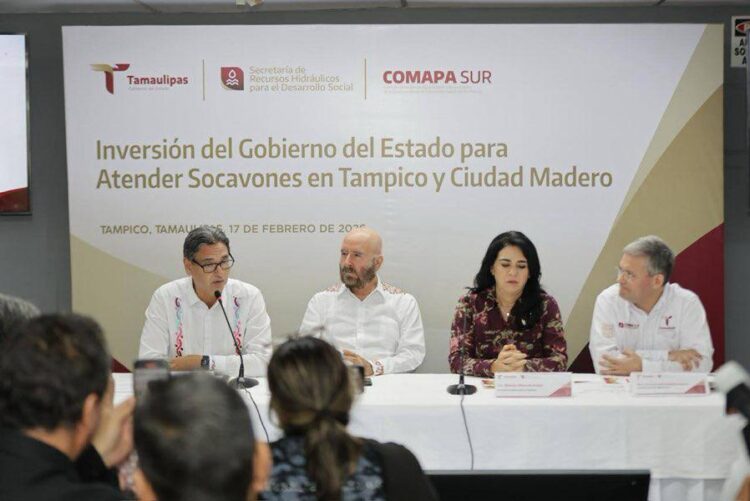Socavones en Tampico y Ciudad Madero ponen en riesgo vidas