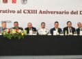Participa alcalde de Victoria en ceremonia de CXIII Aniversario del Ejército Mexicano