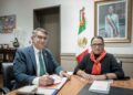 Todo listo para la presentación del Cuarto Informe de Gobierno de Américo Villarreal