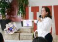 Llama Yuriria Iturbe a jóvenes a disputar espacios de poder