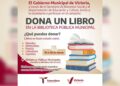 Invitan a victorenses a donar libros
