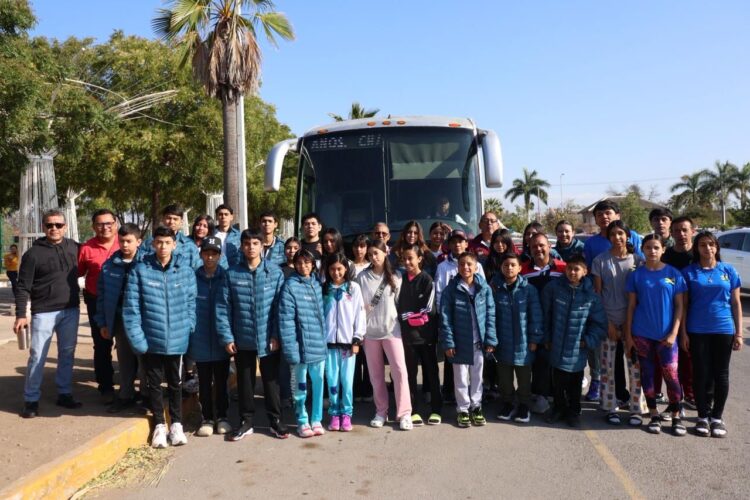 Parten atletas de Tamaulipas a Zacatecas para Olimpiada Regional de Taekwondo
