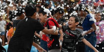 Disfrutan niñas y niños con alegría y diversión el San Markids