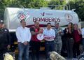 Entrega Lalo Gattás nueva pipa y equipo a Protección Civil Victoria