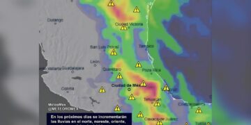 Pronostican lluvias, tormentas y granizo para Tamaulipas