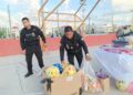 Guardia Estatal dona juguetes para niñas y niños vulnerables en Matamoros