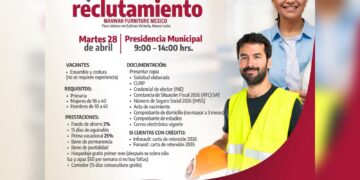 Invitan a jornada de reclutamiento en Presidencia Municipal de Victoria