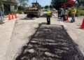 En atención a la indicación de Lalo Gattás, sigue rehabilitación de calles y avenidas