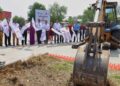 Alcalde Lalo Gattás Báez inicia obra en Secundaria Técnica 54