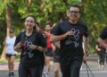 Participan Lucy y Lalo en carrera con causa del IVJUVE
