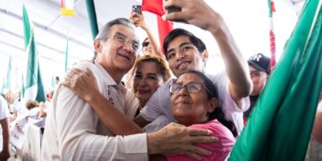 «Cuenta con el pueblo de Tamaulipas», expresa Américo Villarreal a Claudia Sheinbaum