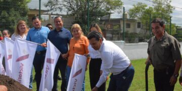 Arranca Gattás rehabilitación del Parque de Sóftbol del 31 Morelos