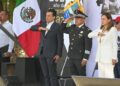 Asiste alcalde de Victoria a ceremonia de toma de protesta de jóvenes del SMN