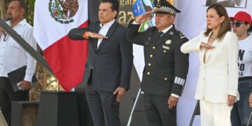 Asiste alcalde de Victoria a ceremonia de toma de protesta de jóvenes del SMN