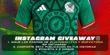 DIF Victoria sorteará en Instagram la playera oficial de la Selección Mexicana previo al Mundialito DIF