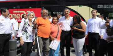 Pone en marcha Américo histórica modernización del transporte público en Tamaulipas