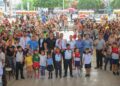 Entregan Lucy y Lalo 3 mil kits escolares de la campaña «Pasos por la Educación»
