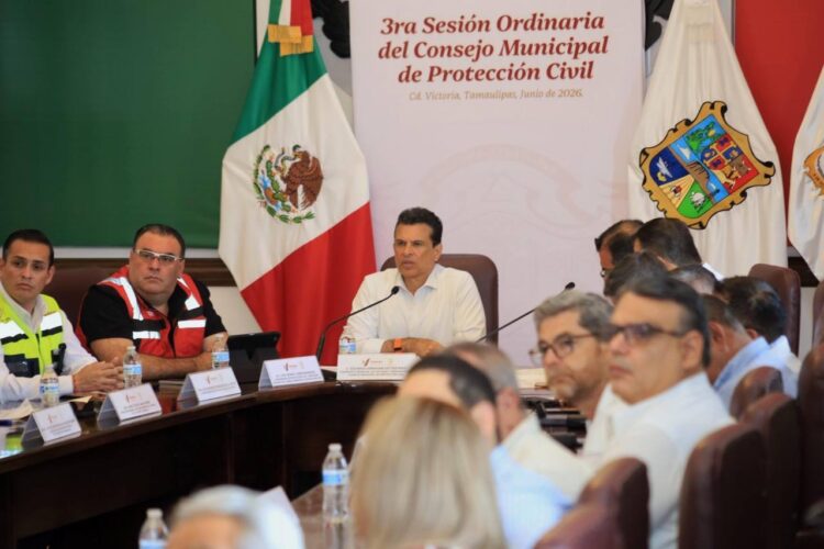 Preside alcalde Lalo Gattás Consejo de Protección Civil para reforzar estrategias por intensas lluvias