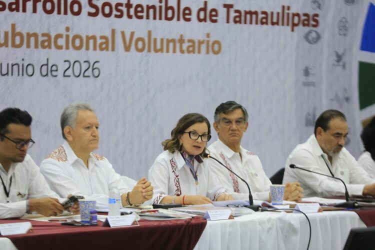 Reconocen liderazgo de Américo Villarreal por avances de Tamaulipas en la Agenda 2030