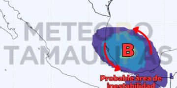 Lluvias persistirán en Tamaulipas