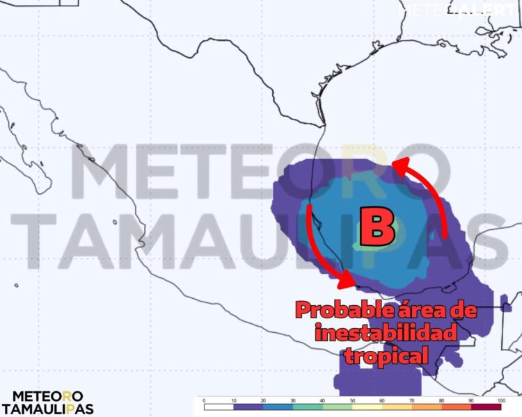 Lluvias persistirán en Tamaulipas