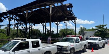 Refuerzan medidas de prevención por riesgo en vieja estructura ferroviaria en Victoria