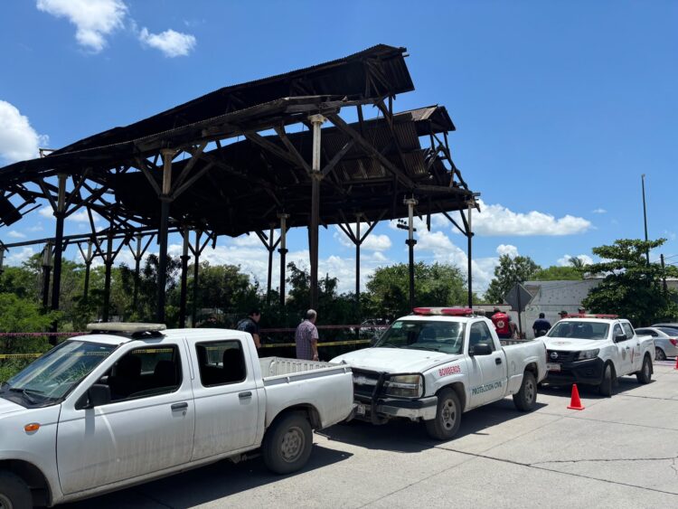 Refuerzan medidas de prevención por riesgo en vieja estructura ferroviaria en Victoria