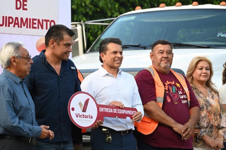Adquiere gobierno de Victoria más equipo para conservación de calles