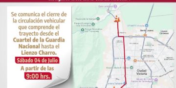 Anuncian cierres viales por cabalgata en Victoria este sábado