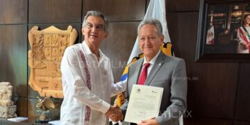 Designa gobernador Américo Villarreal a Ricardo Guerrero como nuevo secretario de Salud