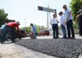 Refuerza Municipio mejora de vialidades en zonas comercial y de transporte en Victoria