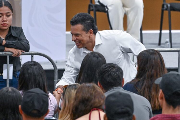 Asiste alcalde Lalo Gattás a evento de Presidenta Claudia Sheinbaum «Jóvenes Construyendo el Futuro»