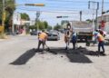 Se extiende reparación de calles a más sectores de Victoria