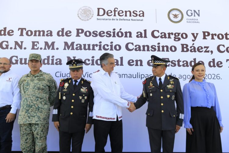 Asume Mauricio Cansino coordinación de Guardia Nacional en Tamaulipas