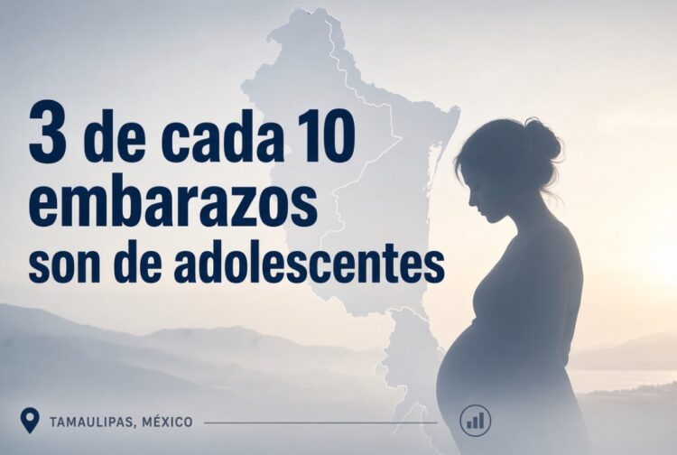 Tres de cada 10 embarazos son de adolescentes en Tamaulipas