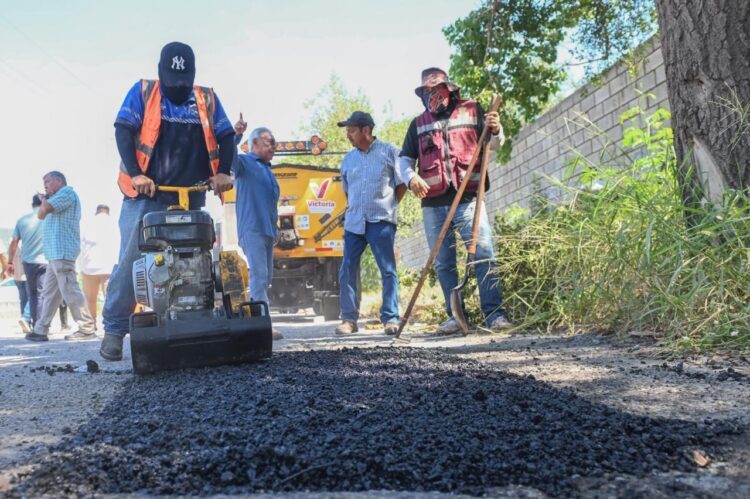 Rehabilita Municipio acceso principal al Fracc. Luis Quintero