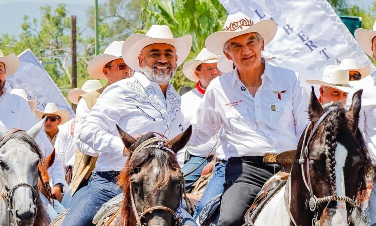 Celebra diputado Marcelo Abundiz tradición de cabalgatas en Tamaulipas