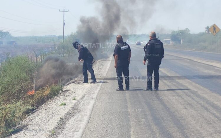 Arde yonque en Jiménez y moviliza a la Guardia Estatal