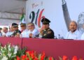 Américo preside desfile cívico-militar por el 216 aniversario de la Independencia de México