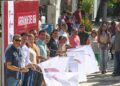 Lalo Gattás da banderazo a obra asfáltica en la colonia México